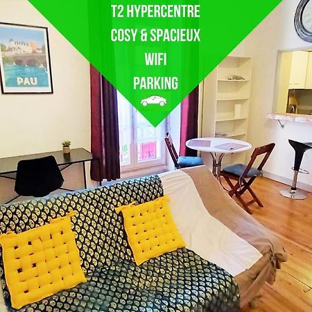 Apartament Le Gambetta T2 Cosy Hypercentre Wifi Fibre Avec Parking Pau Zewnętrze zdjęcie