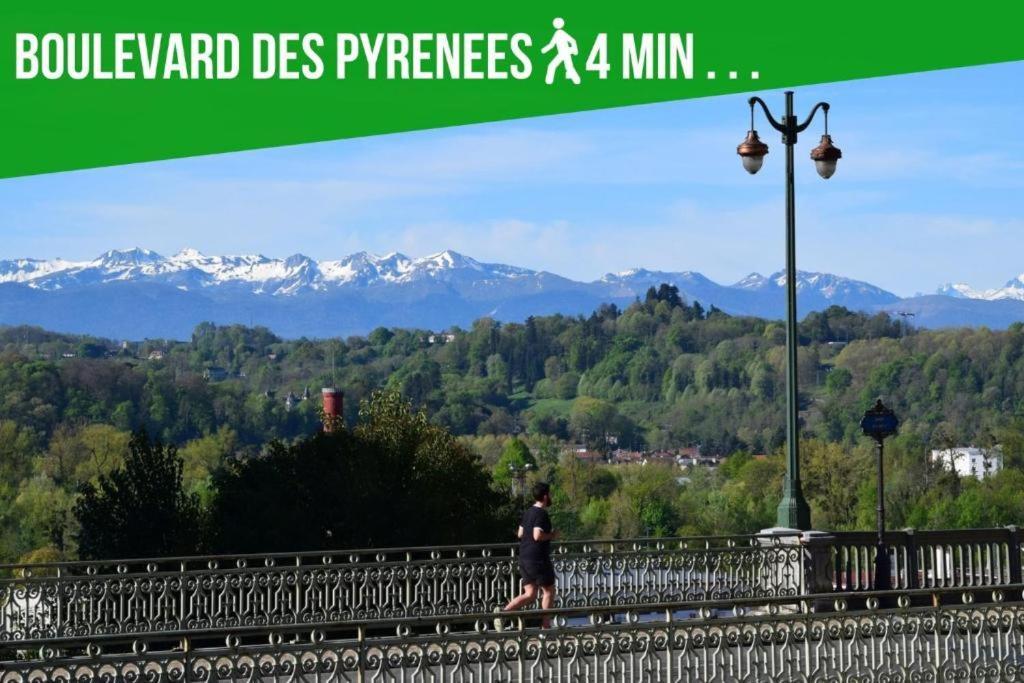Apartament Le Gambetta T2 Cosy Hypercentre Wifi Fibre Avec Parking Pau Zewnętrze zdjęcie
